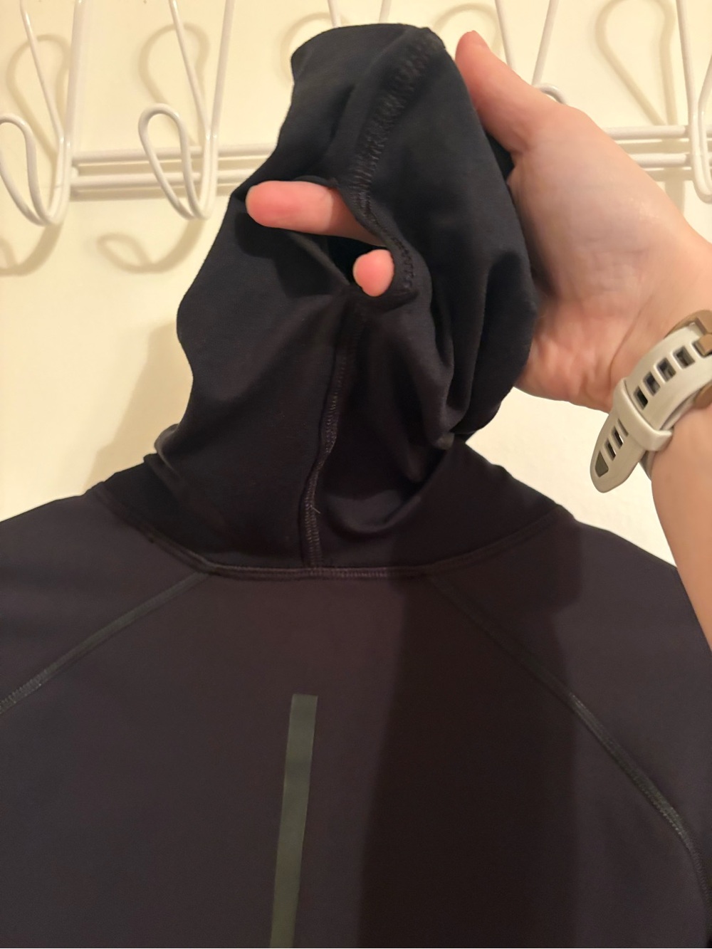 Rabbit Cocoon Top, Medium, Black - Picture 6 of 8